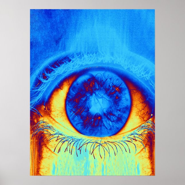 Psychedelic Eye Poster (Front)