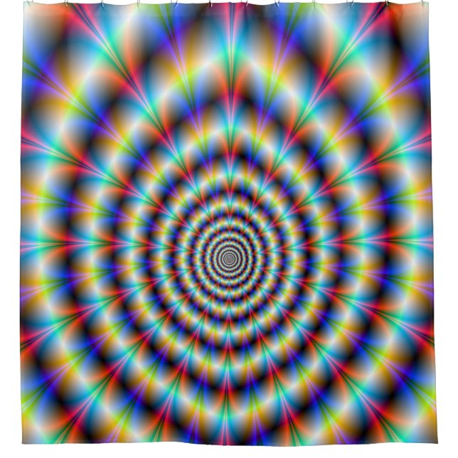 Psychedelic Eye Shower Curtain (Front)