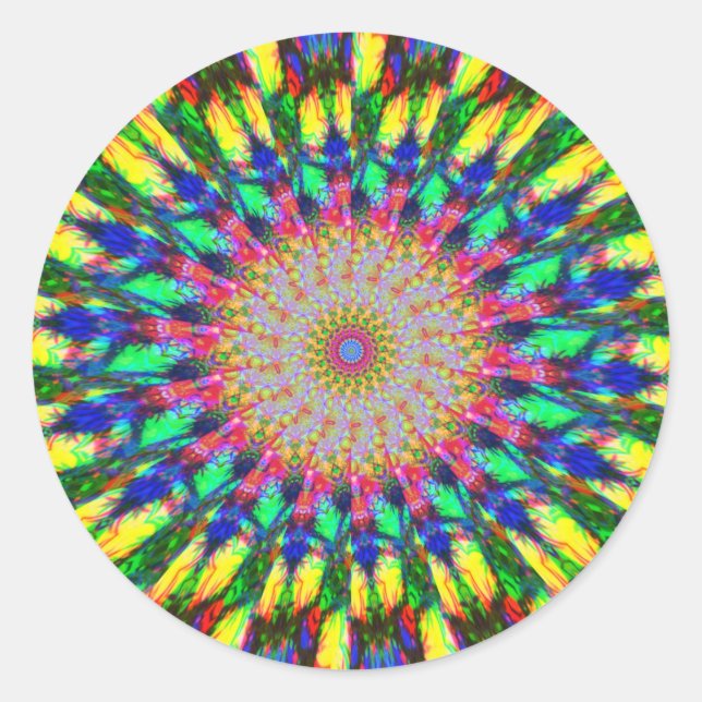 Psychedelic Eye Sticker (Front)