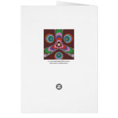 Psychedelic Eyes Cards (Back)