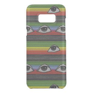 Psychedelic Eyes Pattern Uncommon Samsung Galaxy S8+ Case