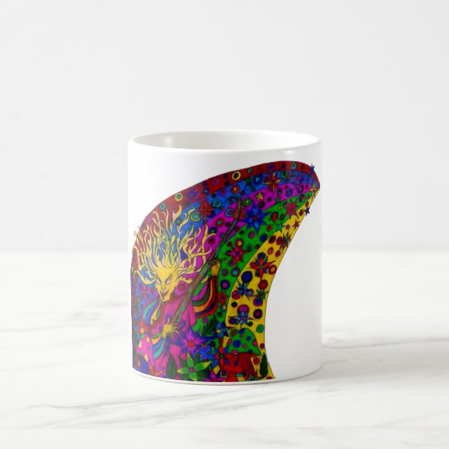 Psychedelic Fantasy Goblin Mug (Center)