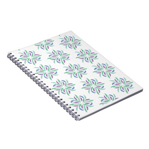 Psychedelic Feathers Notebook