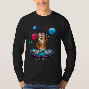 Psychedelic Ferret DJ EDM Raver Trance Music Festi T-Shirt