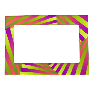Psychedelic Five Arm Spiral Magnetic Picture Frame
