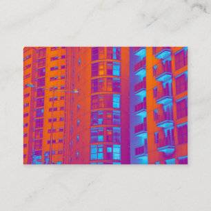 Psychedelic Flats Business Card