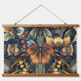 Psychedelic Flight Tapestry Botanical