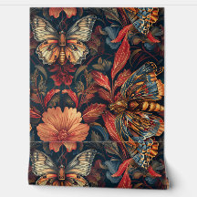 Psychedelic Flight Tapestry Botanical