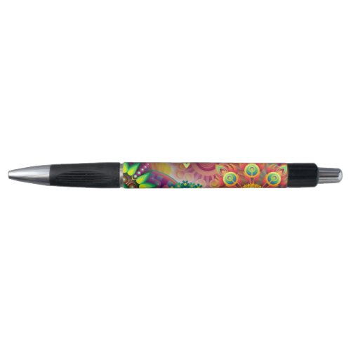 Psychedelic Floral Pattern  Pen