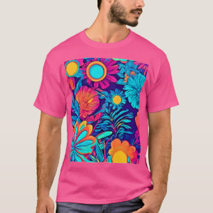 Psychedelic Floral Tapestry T-Shirt