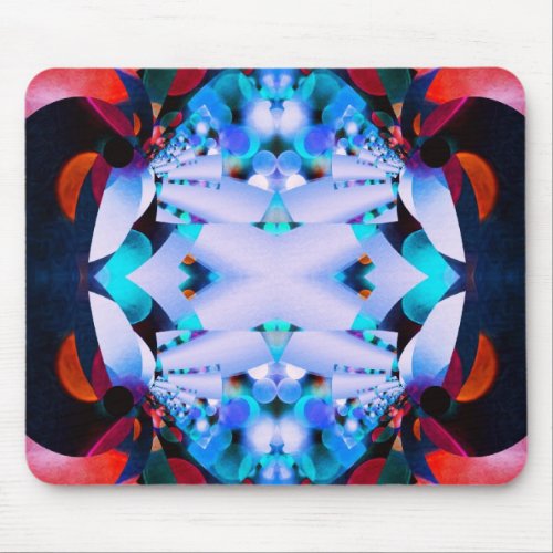 Psychedelic Flower Inner Light Mousepad