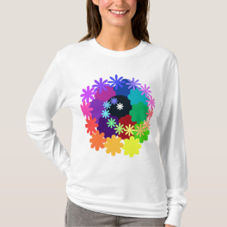 Psychedelic Flowers Long Sleeve Shirt