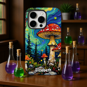 Psychedelic Forest Clearing iPhone 16 Pro Case