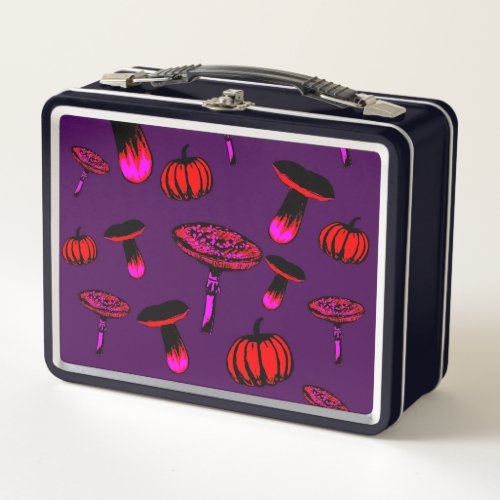Psychedelic forest lunchbox