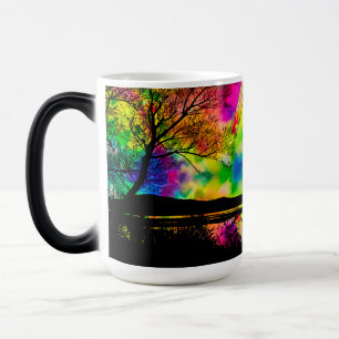 Psychedelic Forest Magic Coffee Mug