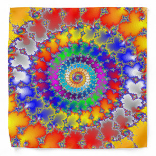 Psychedelic Fractal Bandana