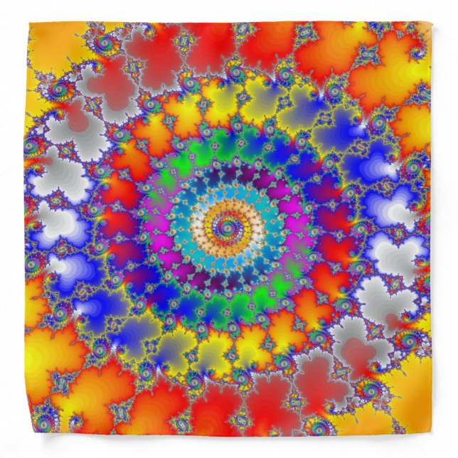 Psychedelic Fractal Bandana (Front)
