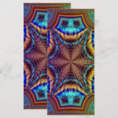 Psychedelic Fractal Bookmarks (Front/Back)