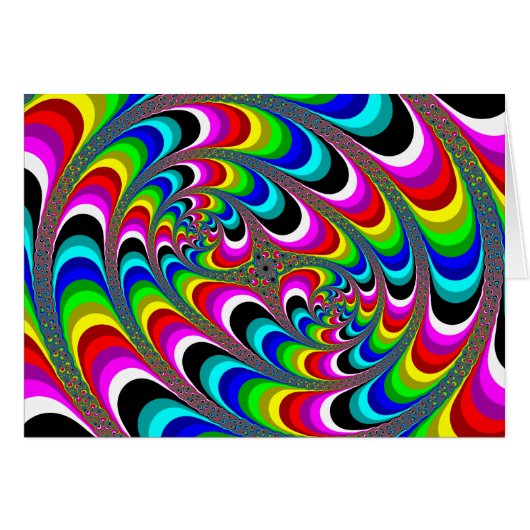Psychedelic - Fractal Card (Front Horizontal)