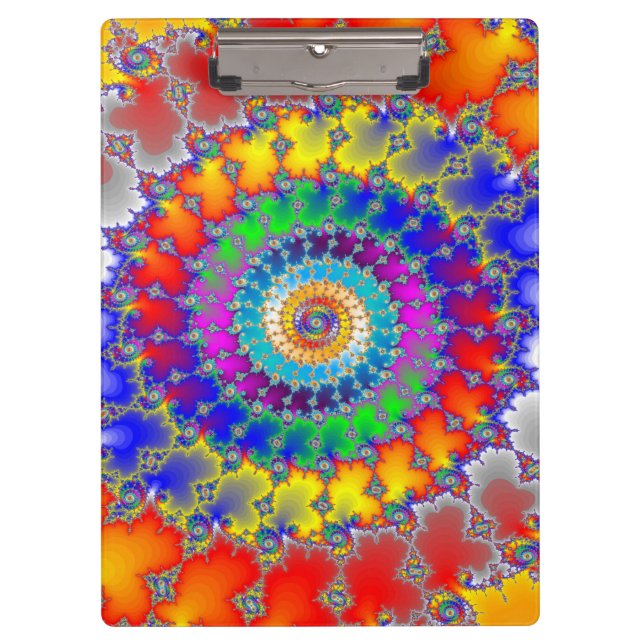 Psychedelic Fractal Clipboard (Front)