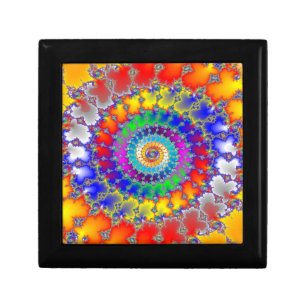 Psychedelic Fractal Gift Box