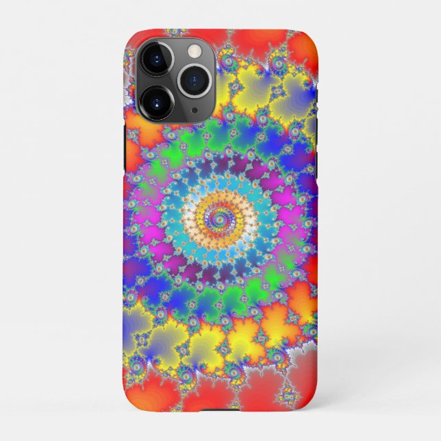 Psychedelic Fractal iPhone Case (Back)