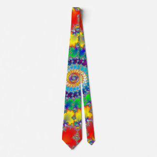 Psychedelic Fractal Neck Tie