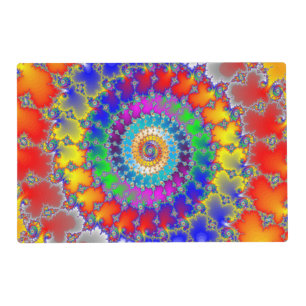 Psychedelic Fractal Placemat