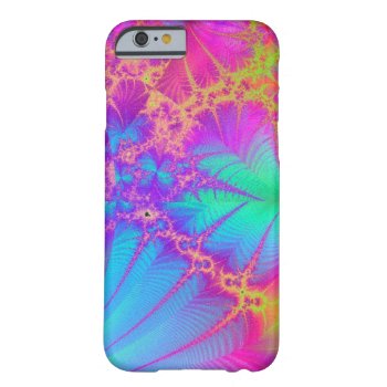 Psychedelic Fractal Rainbow Iphone 6 Case by TheCasePlace at Zazzle