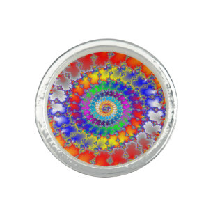 Psychedelic Fractal Ring
