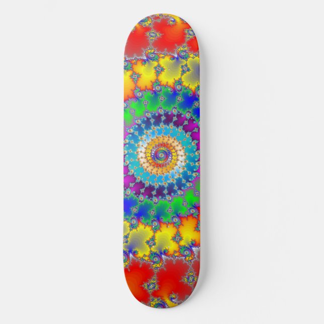 Psychedelic Fractal Skateboard (Front)