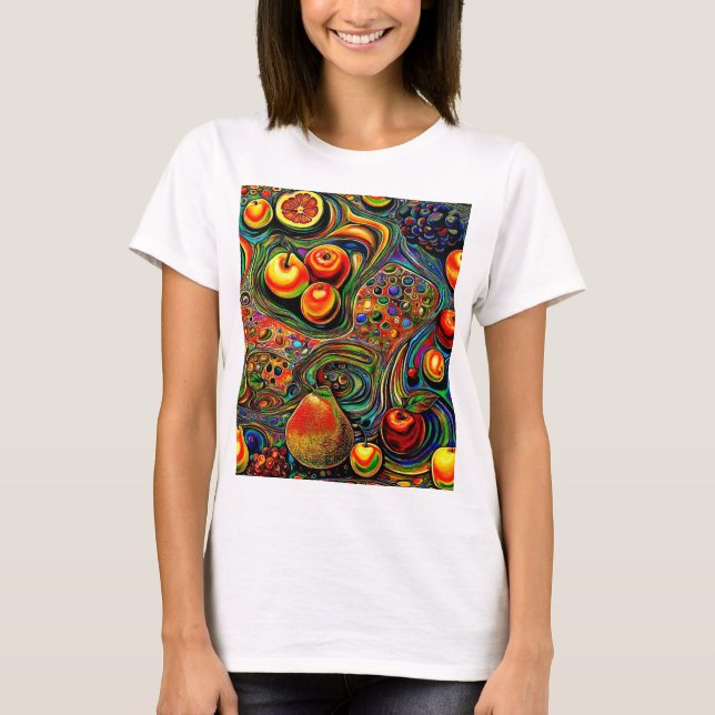 Psychedelic Fruit 1 T-Shirt (Front)