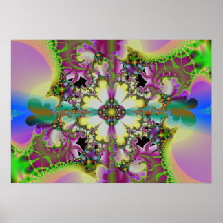 psychedelic garden 2 poster