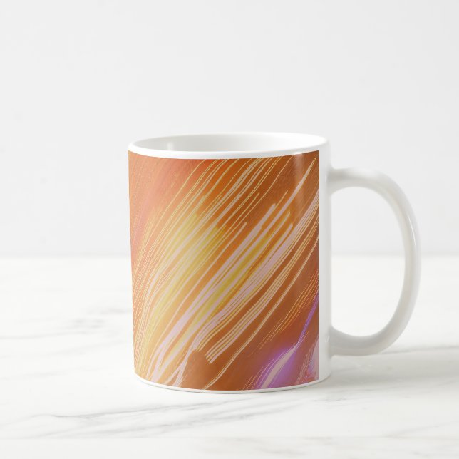 Psychedelic Garden Lights Mug (Right)