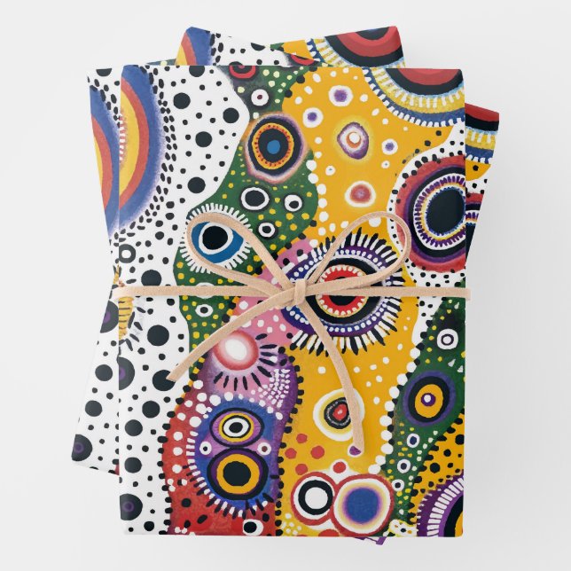 Psychedelic Gift Paper Set (In situ)