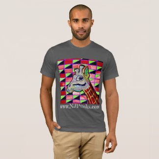 Psychedelic Giraffe T-Shirt By NJPunks