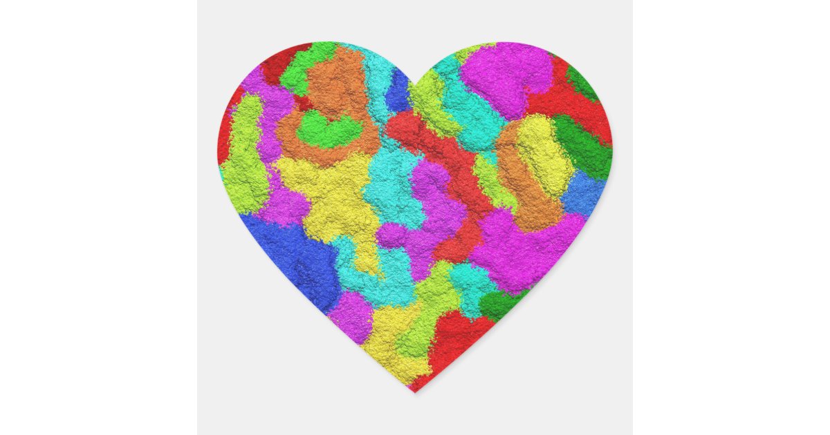 Psychedelic Glitter Pattern stickers | Zazzle