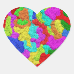 Psychedelic Glitter Pattern stickers