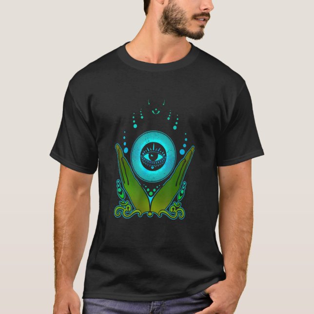 Psychedelic  Goa Trance Darkpsy Psytrance T-Shirt (Front)
