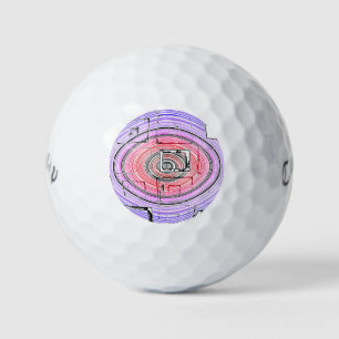 Psychedelic Golf Balls