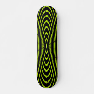 Psychedelic Green - Skateboard Deck
