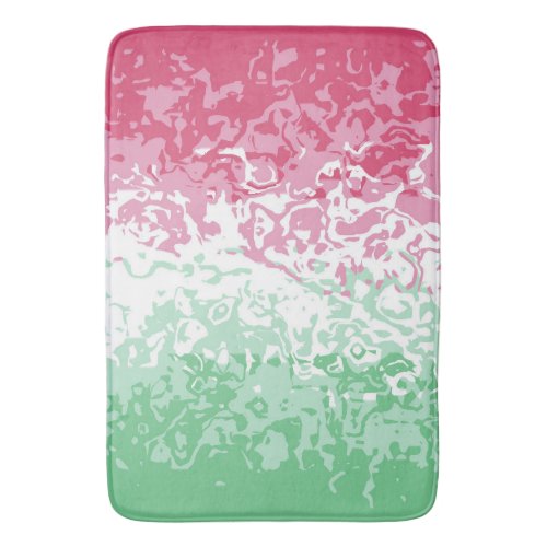 Psychedelic Groovy Abstract Abrosexual Pride Flag Bath Mat
