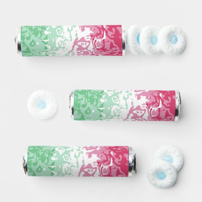 Psychedelic Groovy Abstract Abrosexual Pride Flag Breath Savers® Mints (Assorted)