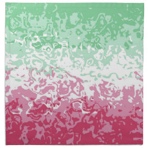 Psychedelic Groovy Abstract Abrosexual Pride Flag Cloth Napkin