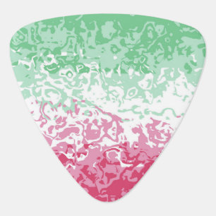 Psychedelic Groovy Abstract Abrosexual Pride Flag Guitar Pick