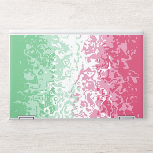 Psychedelic Groovy Abstract Abrosexual Pride Flag HP Laptop Skin