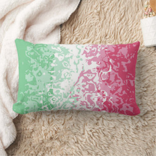 Psychedelic Groovy Abstract Abrosexual Pride Flag Lumbar Pillow