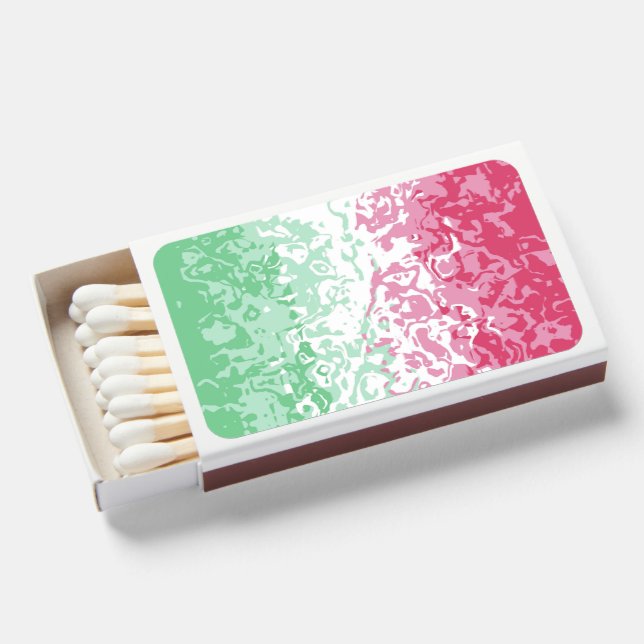 Psychedelic Groovy Abstract Abrosexual Pride Flag Matchboxes (Front Open)