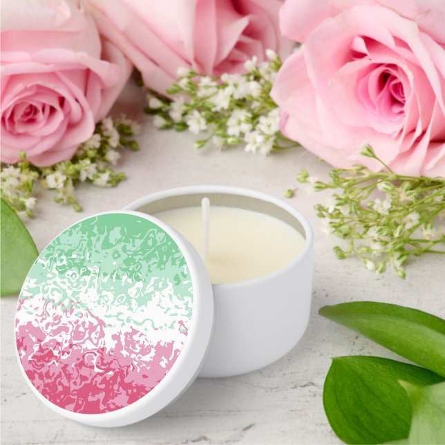 Psychedelic Groovy Abstract Abrosexual Pride Flag Mini Candle Favors (Insitu (Wedding))