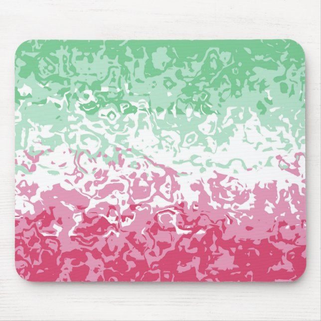 Psychedelic Groovy Abstract Abrosexual Pride Flag Mouse Pad (Front)